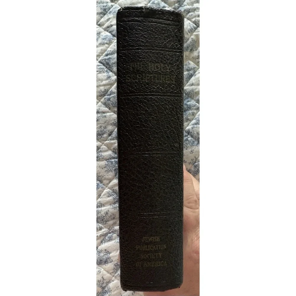 Rare THE HOLY SCRIPTURES Masoretic Text 1941 Jewish Publication Society VINTAGE